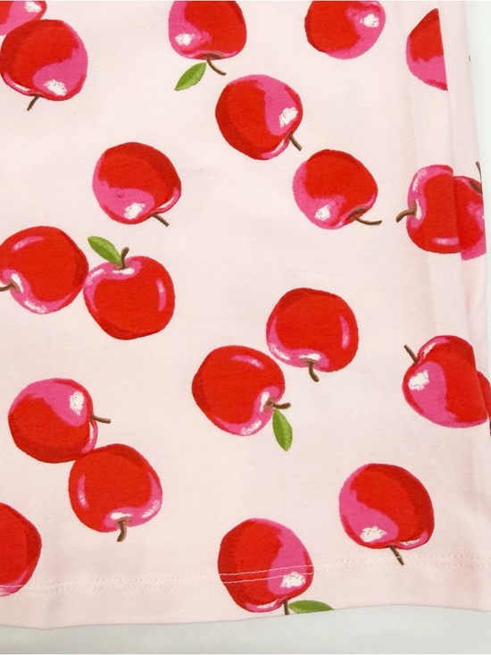 BedHead Pajamas PJ’s An Apple A Day Long Sleeve Classic Stretch Jersey PJ Set - Picture 9 of 16